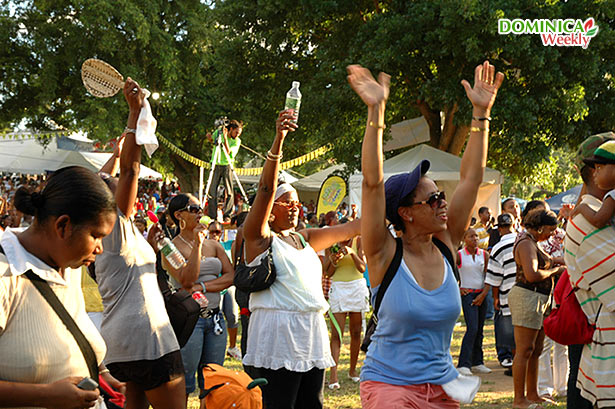 happy-people at creole in the park