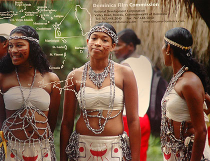 Карибы - индейцы на Доминике