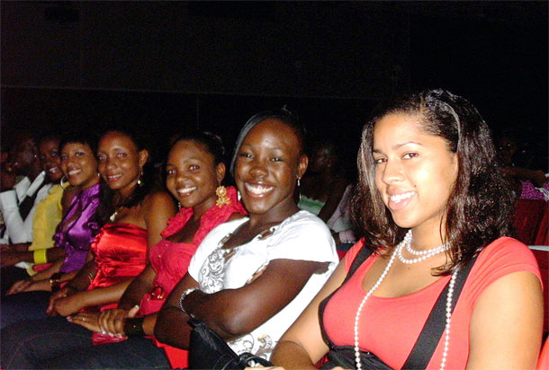 Photo of the 2009 Dominica Carnival Queens contesants