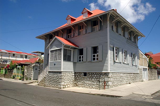Noorwood House - an 18th century Creole architecture home in Dominica