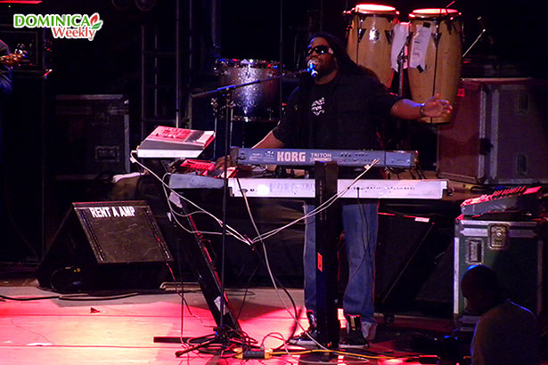 gramps morgan at WCMF in Dominica