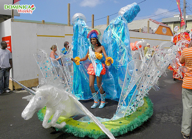 image of Jeanne Royer at Dominica Carnival 2013