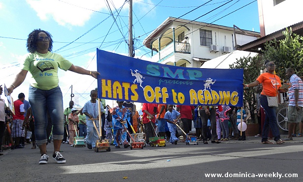 Dominica Carnival 2014 Opening Parade: Hats off to Reading