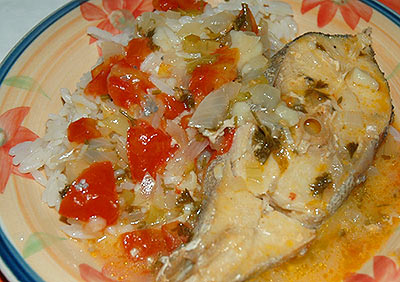 boiled fish coubouillon boiled fish coubouillon